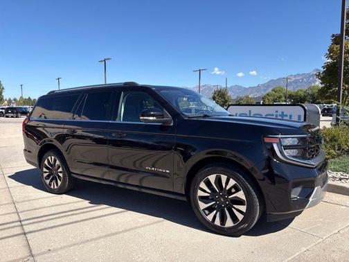Black Metallic 2025 Ford Expedition Max Platinum