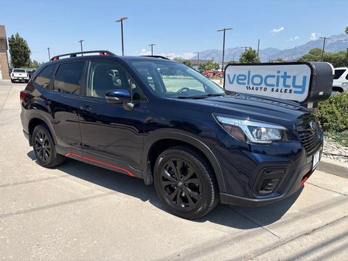 Dark Blue Pearl 2020 Subaru Forester Sport