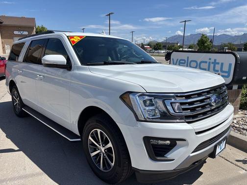 Star White Metallic Tri-Coat 2020 Ford Expedition Max XLT