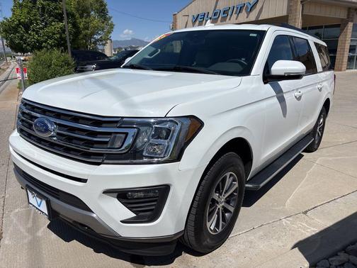 Star White Metallic Tri-Coat 2020 Ford Expedition Max XLT