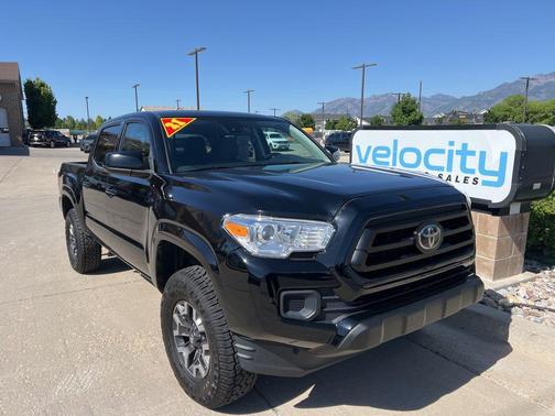 Midnight Black Metallic 2021 Toyota Tacoma SR