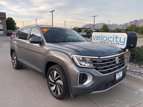 Gray 2025 Volkswagen Atlas 2.0T SEL