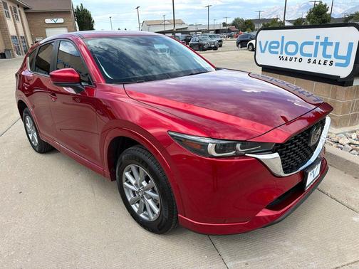 Soul Red Crystal Metallic 2025 Mazda CX-5 2.5 S Select Package