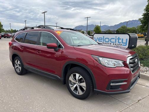 Crimson Red Pearl 2020 Subaru Ascent Premium 7-Passenger
