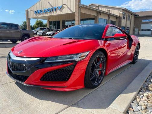 Red 2017 Acura NSX Coupe