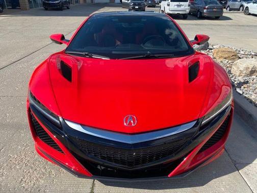 Red 2017 Acura NSX Coupe