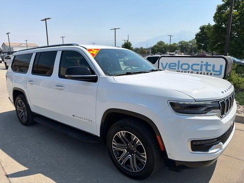 Bright White Clearcoat 2024 Jeep Wagoneer L Series II 4x4