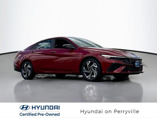 Red 2025 Hyundai ELANTRA SEL Sport