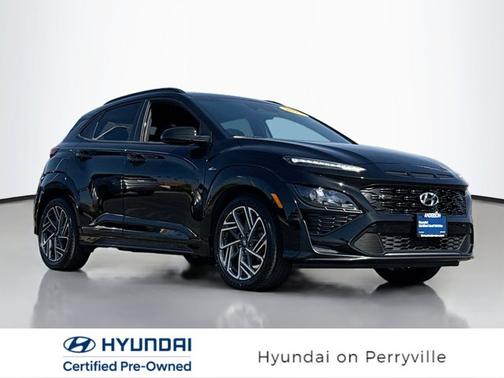 Black 2023 Hyundai KONA N Line AWD