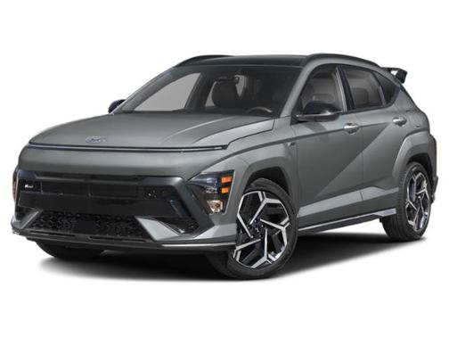 Gray 2024 Hyundai KONA N Line AWD