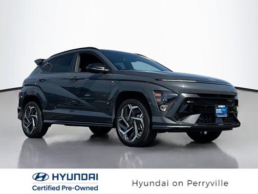 Gray 2024 Hyundai KONA N Line AWD