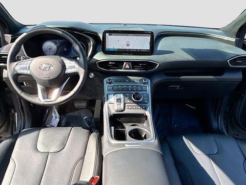Gray 2023 Hyundai SANTA FE Calligraphy AWD