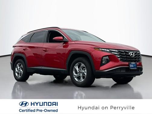 Red 2023 Hyundai TUCSON SEL AWD