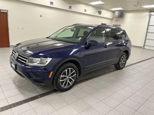 Atlantic Blue 2021 Volkswagen Tiguan 2.0T S
