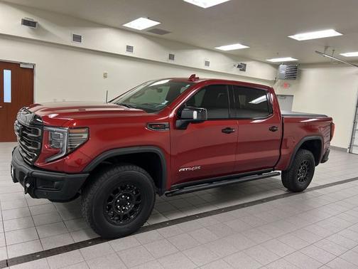 Volcanic Red 2023 GMC Sierra 1500 AT4X
