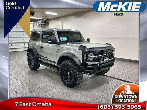 CACTUS GRAY 2022 Ford Bronco WILDTRAK