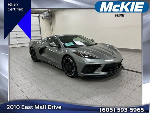 Gray Metallic 2024 Chevrolet Corvette STINGRAY W/3LT