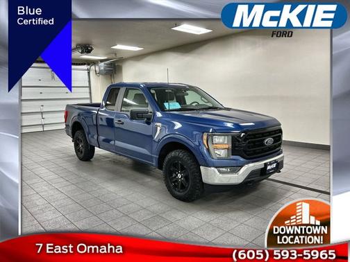 ATLAS BLUE METALLIC 2023 Ford F-150 XLT