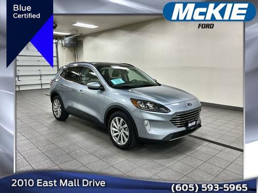 ICED BLUE SILVER METALLIC 2022 Ford Escape TITANIUM