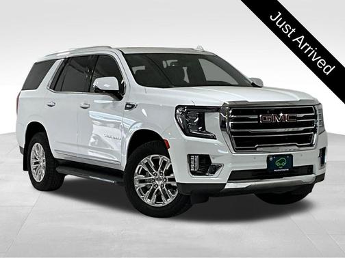 Summit White 2021 GMC Yukon SLT