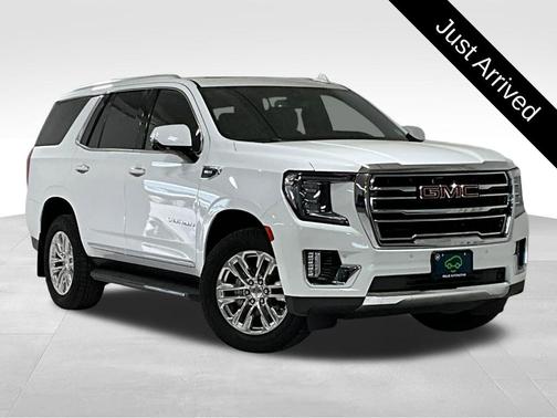 Summit White 2021 GMC Yukon SLT