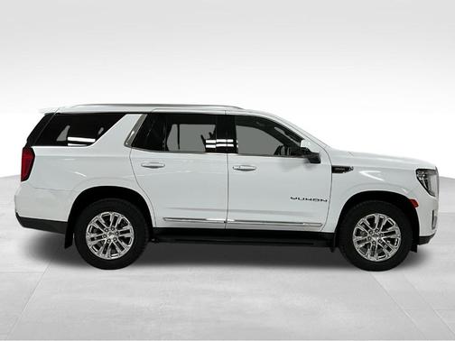 Summit White 2021 GMC Yukon SLT