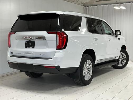 Summit White 2021 GMC Yukon SLT