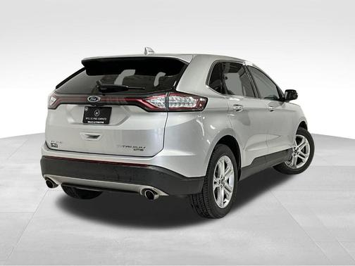 Silver 2018 Ford Edge Titanium