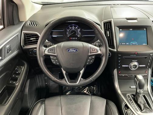 Silver 2018 Ford Edge Titanium