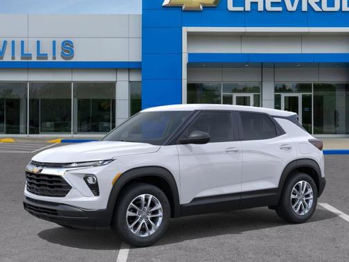 Summit White 2026 Chevrolet Trailblazer LS
