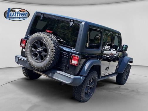 Black Clearcoat 2021 Jeep Wrangler Unlimited Sport