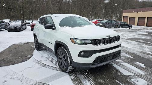 Bright White 2026 Jeep Compass Latitude