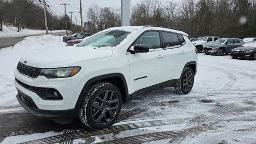 Bright White 2026 Jeep Compass Latitude