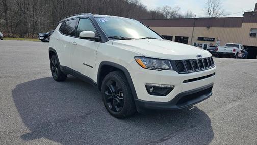 White 2020 Jeep Compass Latitude