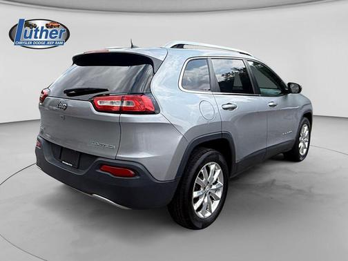 Billet Silver Metallic Clearcoat 2017 Jeep Cherokee Limited
