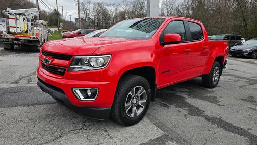 Red 2020 Chevrolet Colorado Z71