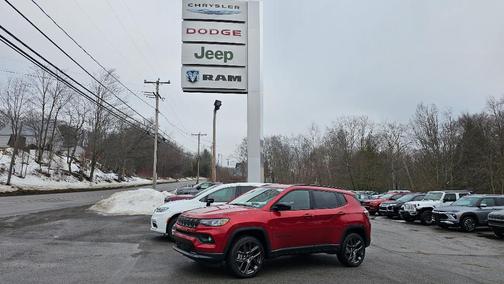 Red 2026 Jeep Compass Latitude