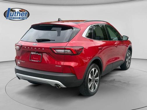 Red 2024 Ford Escape Platinum