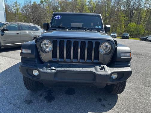 Granite Crystal Clearcoat Metallic 2021 Jeep Wrangler Unlimited Sport