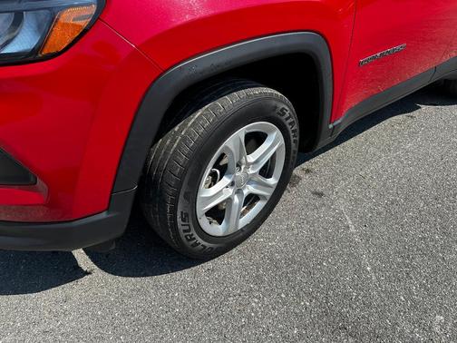 Red 2023 Jeep Compass Sport
