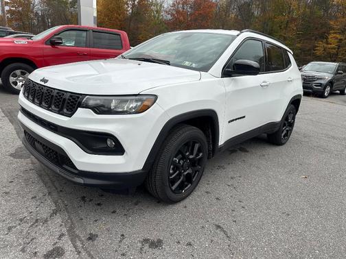 Bright White 2026 Jeep Compass Latitude