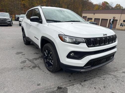 Bright White 2026 Jeep Compass Latitude