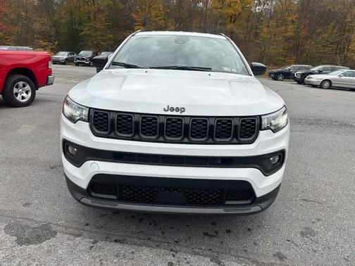 Bright White 2026 Jeep Compass Latitude
