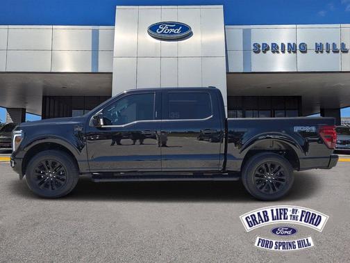 AGATE BLACK METALLIC 2024 Ford F-150 Lariat