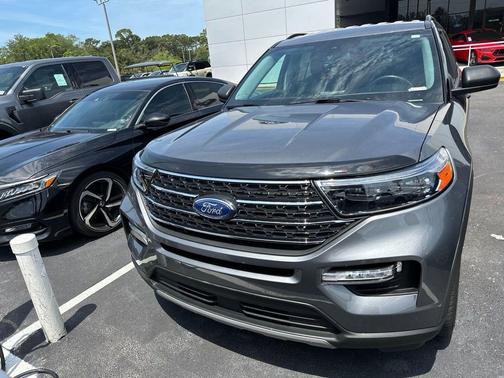 CARBONIZED GRAY METALLIC 2022 Ford Explorer XLT