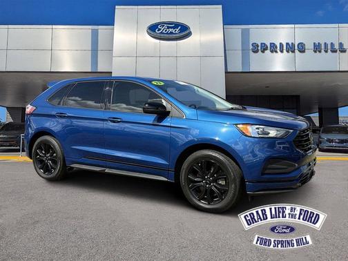ATLAS BLUE 2022 Ford Edge SE