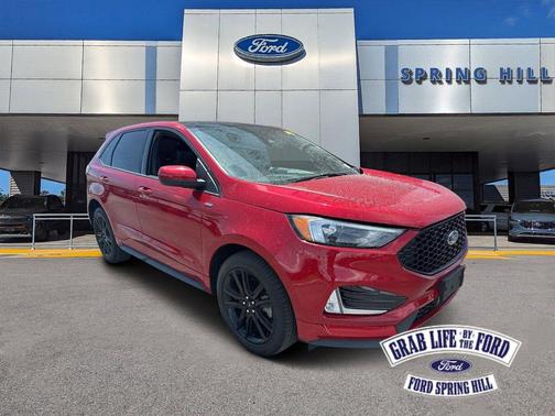 RAPID RED TINTED CC 2022 Ford Edge ST Line