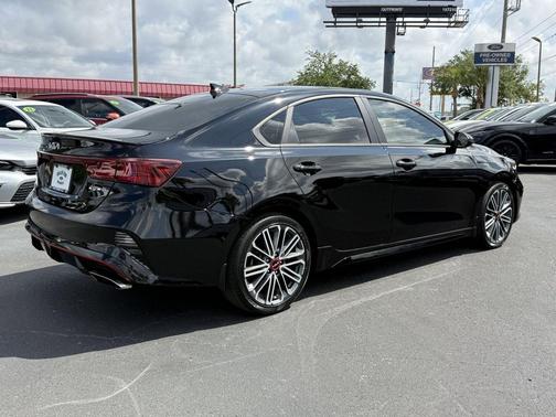 Aurora Black 2023 Kia Forte GT
