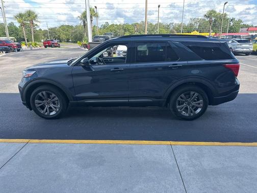 STONE BLUE METALLIC 2022 Ford Explorer XLT