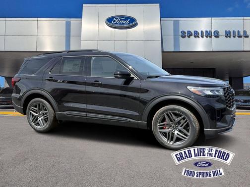 AGATE BLACK METALLIC 2026 Ford Explorer ST
